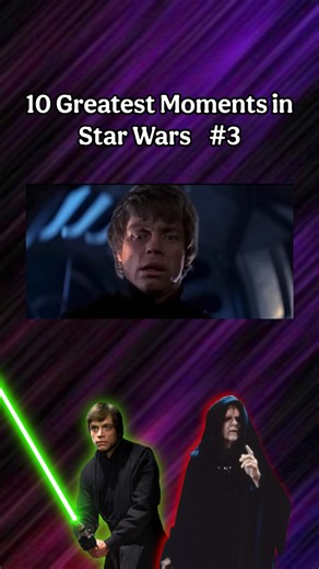 3rd Greatest Moment in Star Wars #starwars #lukeskywalkeredits #skywalkersaga