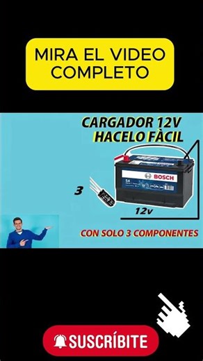 Cargador de Baterìa de Auto