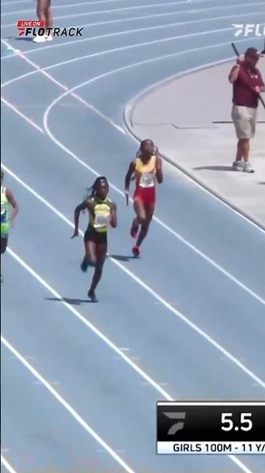 11-Year-Old Girl Clocks 12.51 For 100m...And She Would've Beaten All The Boys, Too!