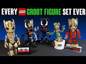 EVERY LEGO GROOT Figure Set Ever Made (76217, 76249, 76297, 76341)