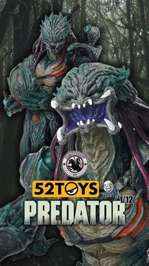 NEW 52Toys 1/12 Yoshi Predator Figure #predator #xenomorph