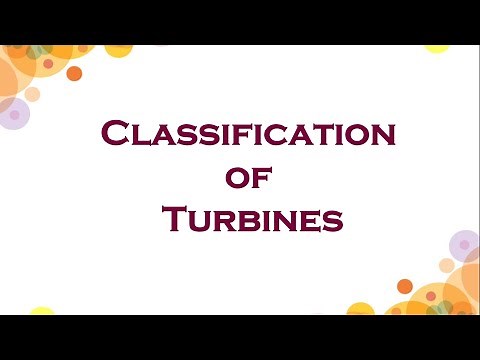 Classification of Turbines