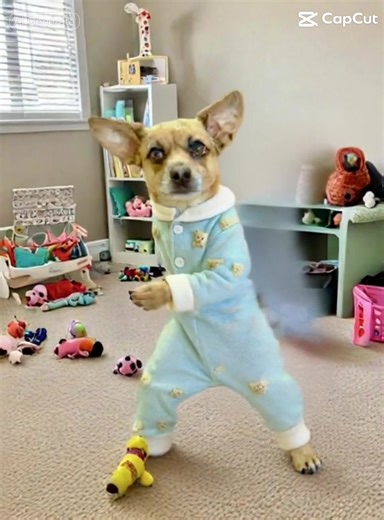 Mickey had to do this 😂#music #dance #dog #fyp #funny