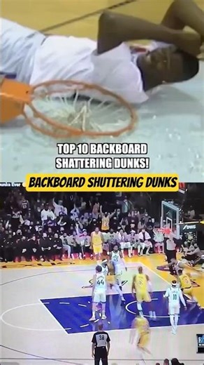 Backboard Shattering Dunks Compilation 🏀🔥 (Ultimate Power Slams)