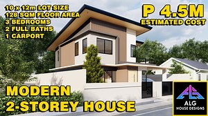 MODERN 2-STOREY PINOY HOUSE DESIGN 2024 #interiordesign #housedesign #architecture | ALG House Designs