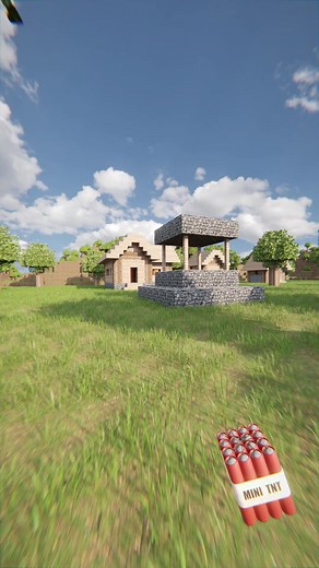 4.4K views · 82 reactions | TNT vs Tap Water Realistic Physics / Minecraft RTX #minecraft #shorts | GW MASUM | Facebook