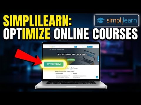 How to Optimize Online Courses with Simplilearn - Easy Tutorial
