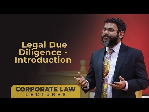 Legal Due Diligence - Introduction