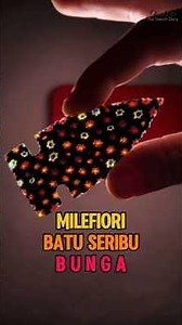 Millefiori: The Stone of a Thousand Flowers, Ancient Pejingganan #facts #unique #information