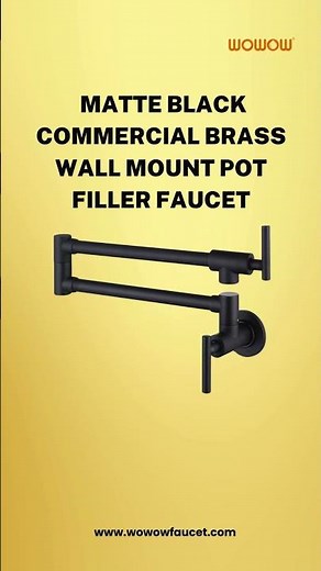 Level Up Your Kitchen: Installing a WOWOW Pot Filler Faucet