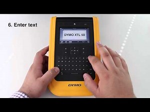 How to Make a Label with the DYMO XTL 500