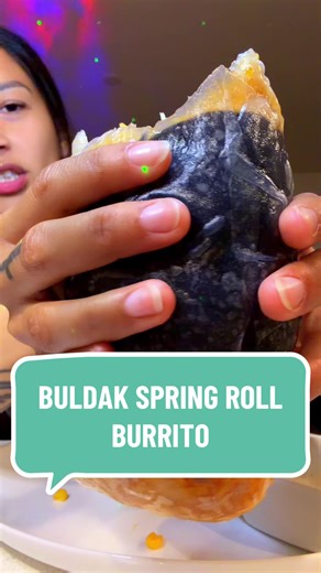 Delicious Buldak Ramen Spring Roll Mukbang Experience