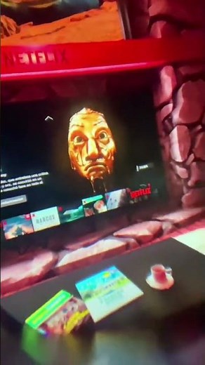 A great way to watch Netflix! 📽 #metaverse #netflix #vr