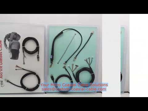 micro-coax bundle Canada distributor Camera Cable coaxial cable assembly micro-coax cable manufactur