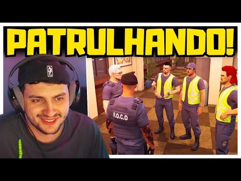 PEIXOTO FAZENDO A PATRULHA COM O CORONEL!!! | GTA RP