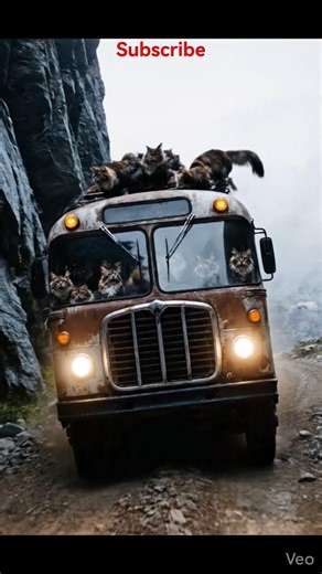 🐾 Mountain Road Cat Bus 😱 | This Shouldn’t Exist!
