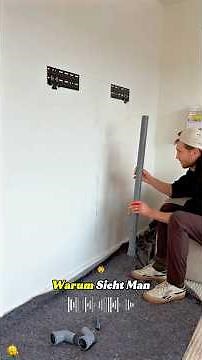 Der beste Trick, um deine Kabel zu verstecken? #heimwerken #handwerk #diy #arbeit #lernenmittiktok