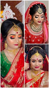 267K views · 12K reactions | 3real Brides at DUMDUM studio ONLINE MAKEUP CLASS JUNE 4 LOOK WITH AIRBRUSH AND WATER PROOF MAKEUP TECHNIQUE CALL OR WHATSAPP 9748543124 AND 8420556602 FOR BOOKING | Arpita's Makeup & Academy 9748543124 an ISO 9001:2015 Certified | Facebook
