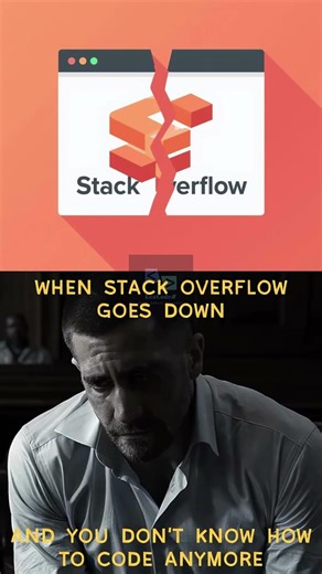 When Stack Overflow Goes Down | Dev Meme Shorts