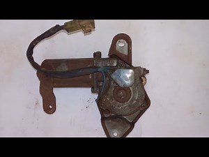 Vehicle wiper motor Restoration
