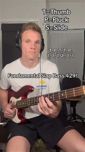 Melodic Chromatics Slap Bass! #bassplayer #bassguitar #slapbass #bassist