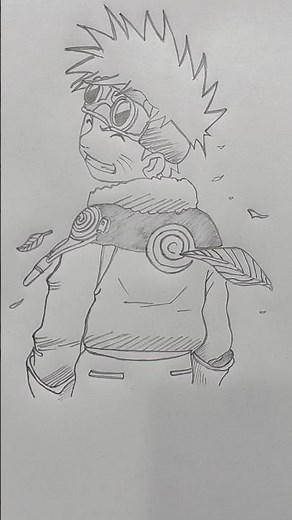 [D46] Watch Me Draw Naruto Uzumaki | Smooth Pencil Drawing Timelapse