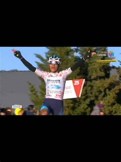 Santiago Buitrago gana la 4a etapa en Valencia