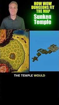 How Sunken Temple Fits the Map | Atal'Hakkar Revealed #wowclassic #sunken temple #wowmaps #gaming
