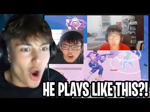 Clix Can't Believe How This Pro Plays Fortnite Competitively..