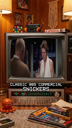 SNICKERS Marilyn 'Dafoe' commercial #1980s #80sNostalgia #Nostalgia #Retro