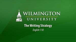 English 110: The Writing Strategy
