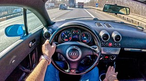【4K纯享】1998 奥迪 Audi TT 1.8 Turbo 第一视角驾驶 POV