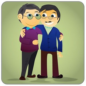 Deux frères. Podcast en français. Niveau A1/A2