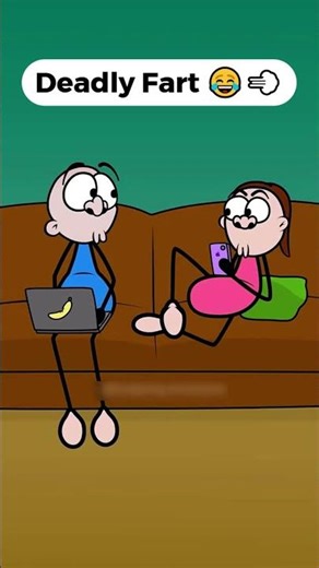 Deadly Fart 😂💨 Funny Cartoon Animation