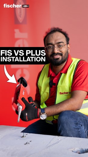 🎥 How to Install FIS VS Plus – The Right Way! 🔧 From drilling to curing, here’s your step-by-step guide to properly installing FIS VS Plus – fischer’s universal chemical anchor built for both concrete and masonry. ✅ Drill into the concrete block ✅ Clean the hole properly ✅ Attach the static mixer and check mixing consistency ✅ Inject the mortar accurately ✅ Insert and adjust the threaded rod ✅ Allow 45 minutes curing time (in hotter regions) Whether you're on-site or planning your next project