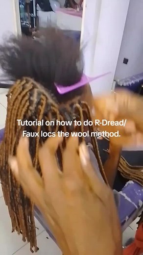 Tutorial on how to do R-Dread/Faux locs #RDreadTutorial #teachingonhowtodoRdread #Rdread #fauxlocs #viral #zimtrending #thebesthairdresser #zimtiktok #learnhowtodohair #learnhowtodread