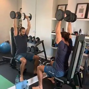 95K views · 271 reactions | My workout today 15 DB deadlifts, 12 DB shoulder press, 10 pull ups, 15 hanging knee raises  I completed 4 circuits in total and finished with a 12 minute HIIT on the treadmill sprinting for 20 seconds and resting for 40 seconds  | The Body Coach | Facebook