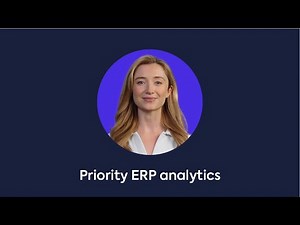 Make smarter decisions faster with Priority ERP analytics