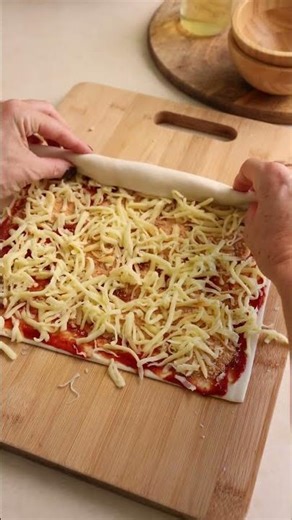 Hidden Veggie Pizza Scroll Snacks