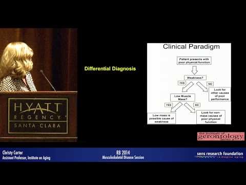 What is Sarcopenia? Definitions, Diagnosis and Developing Interventions - Christy Carter