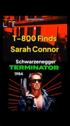 TERMINATOR (1984) - T-800 Finds Sarah Connor