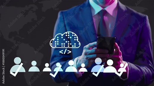 AI human resources and digital recruitment technology. Online job search system, smart resume screening, candidate selection, future workforce management, and cloud data analysis concept