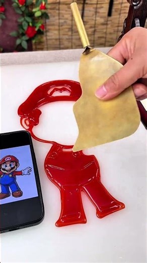 Sugar Painting with Hot Sugar! 🔥 Satisfying Edible Art