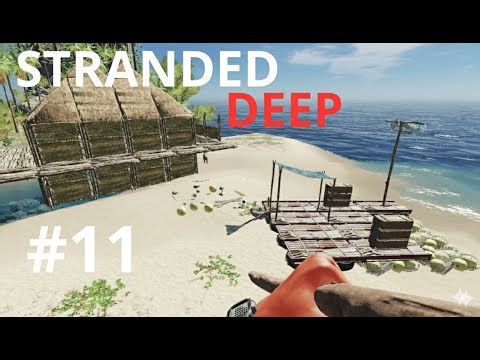 STRANDED DEEP #12 - "DE SIMPLES MADEIRAS SURGIU ESSA JANGADA ÉPICA!"