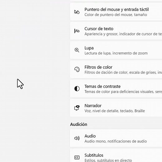 Agrandar el puntero del ratón en Windows 11 ✅