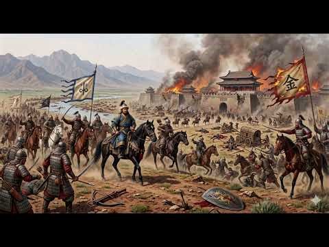 Mongol Conquest of China, Part 2 The Fall of the Jin dynasty Empire
