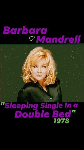 "Sleeping Single In A Double Bed" • Barbara Mandrell •1978 #classiccountry #countrymusic