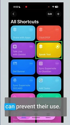 Recall - AI Read Aloud
