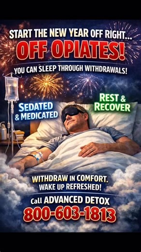 Withdrawal isn’t a willpower issue—it’s biology. Fear keeps people stuck. Medically supervised detox can sedate and support your body so you sleep through the worst of opiate withdrawal instead of suffering. You’re monitored by doctors and given meds for pain, nausea, anxiety, and restlessness. You wake up past the physical hell with a clear head and a real chance to move forward. | Advanced Rapid Detox