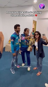 68K views · 8.7K reactions | Plenty of video calls and selfies for Chamari Athapaththu who gave Sri Lanka their maiden Asia Cup Title. 拾 [ Tags: Female Cricket, Women’s Cricket, Chamari Athapaththu, Asia cup ] | Female Cricket | Facebook